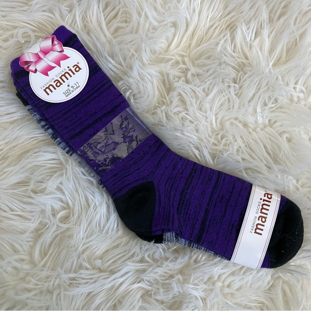 117- Mamia 3 Pack Crew Cut Socks